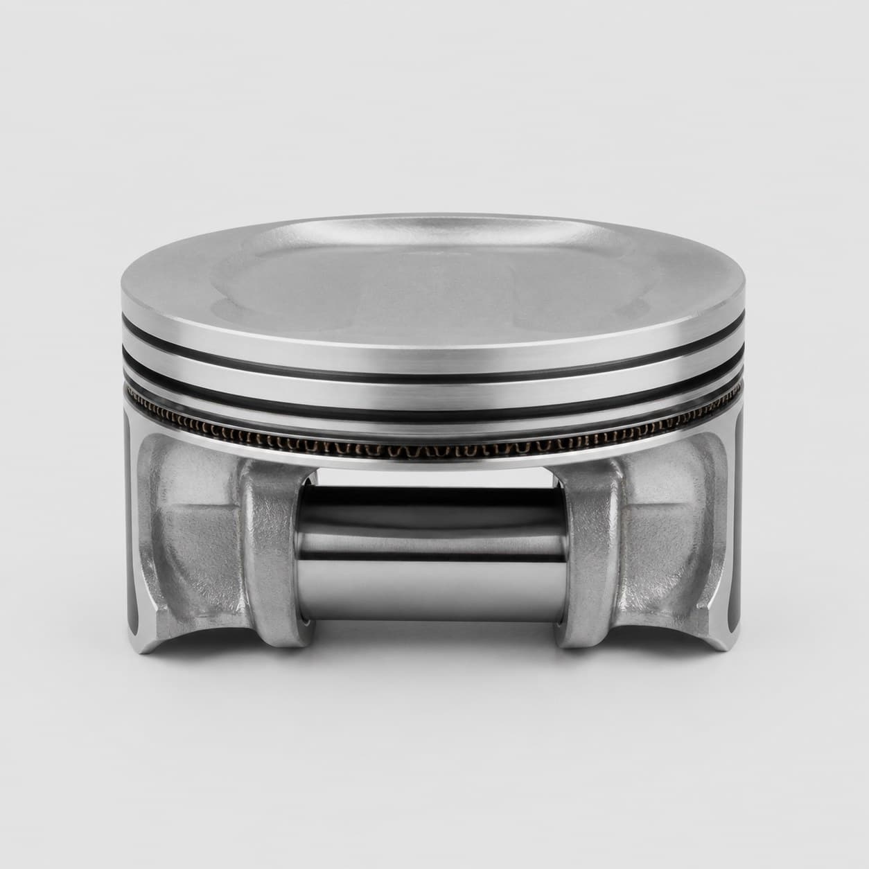 Piston complet avec axe et segments, montage unitaire