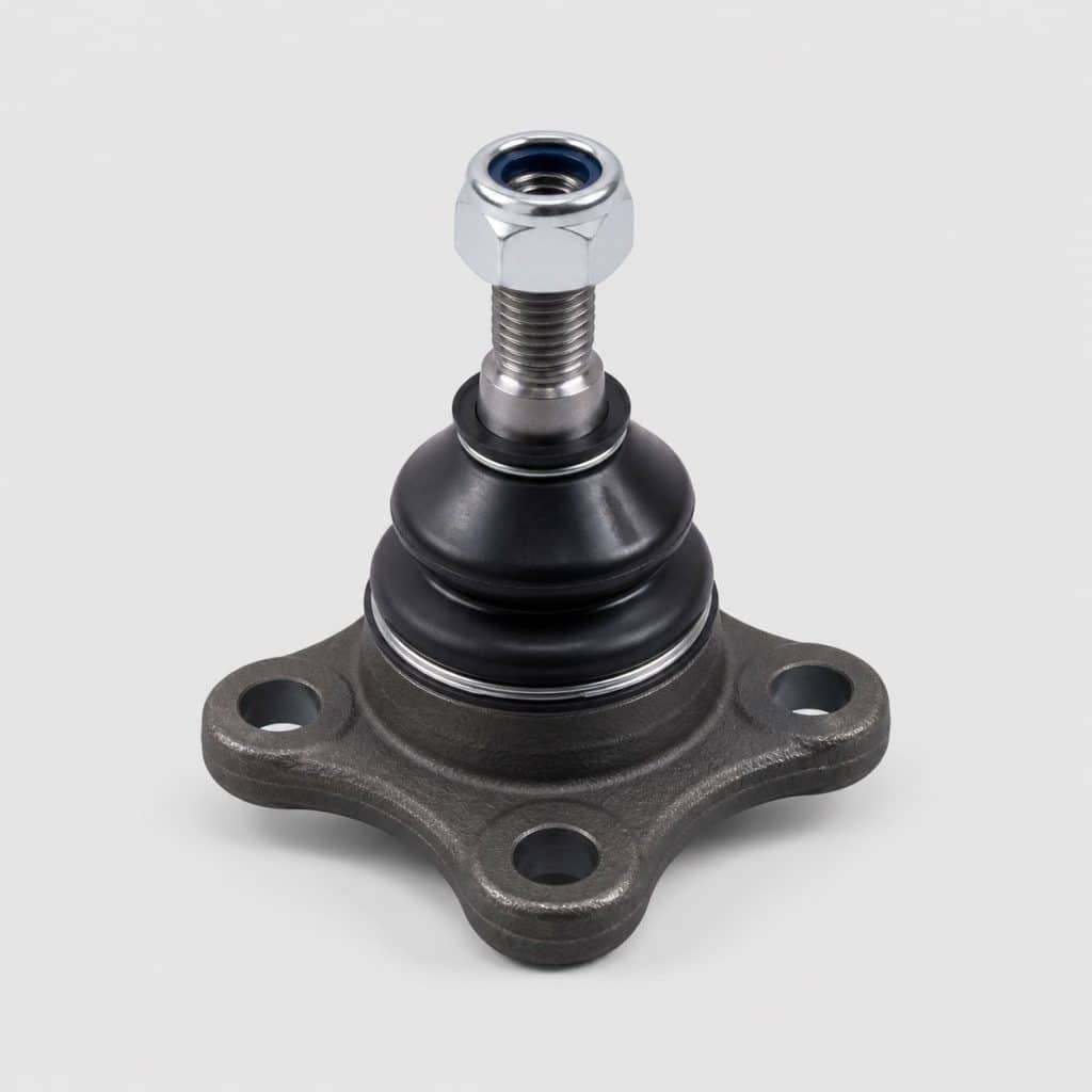 Rotule de suspension présenté sur fond clair